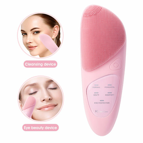 5 In 1 Face Massager Silicone Facial Cleanser Face Brush
