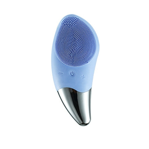 Mini Electric Facial Cleansing Brush Silicone Sonic Face Cleaner Deep