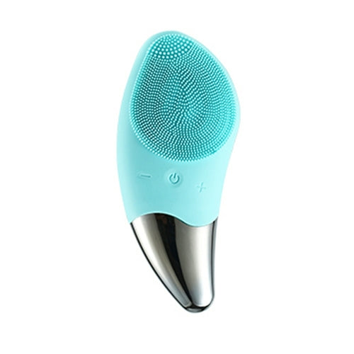 Mini Electric Facial Cleansing Brush Silicone Sonic Face Cleaner Deep