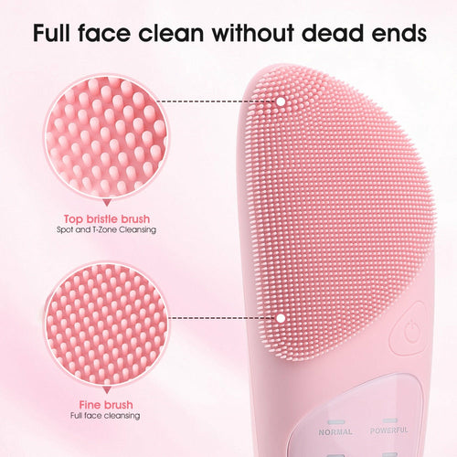 5 In 1 Face Massager Silicone Facial Cleanser Face Brush
